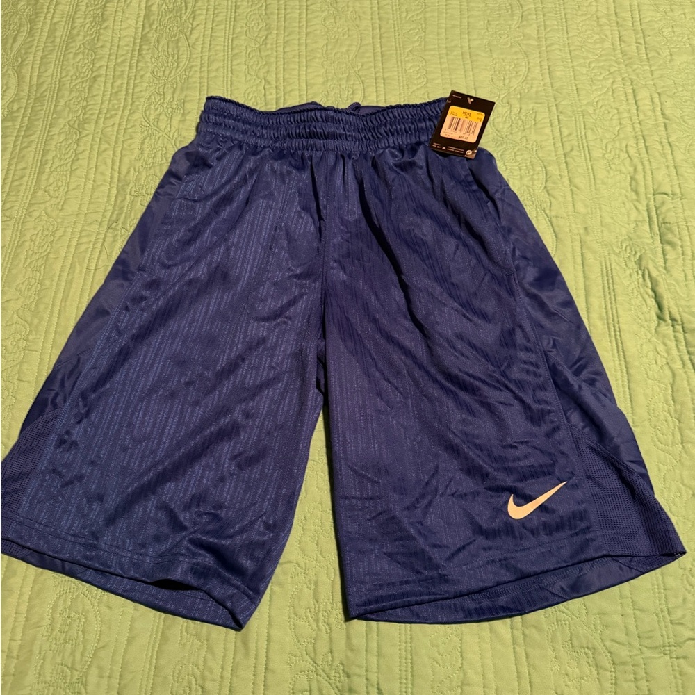 Nike Navy Blue Sports Shorts